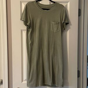 Women’s Olive Green T-Shirt Dress